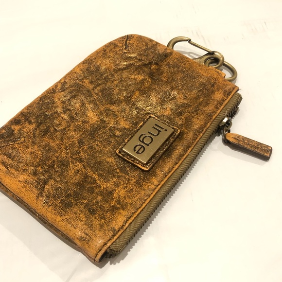 Inge Mini Leather Coin Purse - Picture 4 of 5